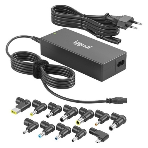 iggual Cargador Universal Automático CUA-C-12T-90W-IA4 iggual Cargador Universal Automático CUA-C-12T-90W
