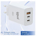 iggual Cargador triple USB-A + 2 x tipo C GaN 65W-IA3 iggual Cargador triple USB-A + 2 x tipo C GaN 65W