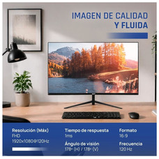iggual Monitor 27" IPS 1ms FHD 120Hz VGA HDMI MM-IA13 iggual Monitor 27" IPS 1ms FHD 120Hz VGA HDMI MM