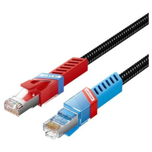 CABLE DE RED LATIGUILLO RJ45 GAMING CAT.8 SFTP AWG26 0.5 M NEGRO VENTION (Espera 4 dias)-SX2 CABLE DE RED LATIGUILLO RJ45 GAMING CAT.8 SFTP AWG26 0.5 M NEGRO VENTION (Espera 4 dias)