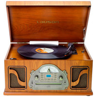 LAUSON IVX22 WOOD / TOCADISCOS CON CD + RADIO FM Y ALTAVOCES-16M0 LAUSON IVX22 WOOD / TOCADISCOS CON CD + RADIO FM Y ALTAVOCES