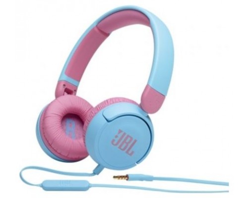 Auriculares jbl jr310 jack 3.5mm azul