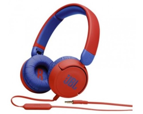 Auriculares jbl jr310 jack 3.5mm rojo