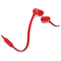 Auriculares intrauditivos jbl t160 red