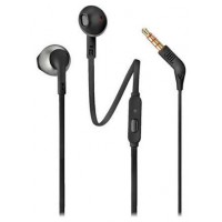 Auriculares intrauditivos jbl t205 black