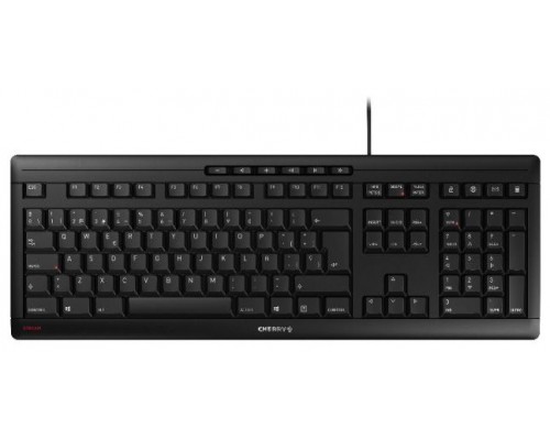 TECLADO STREAM NEGRO CHERRY (Espera 4 dias)