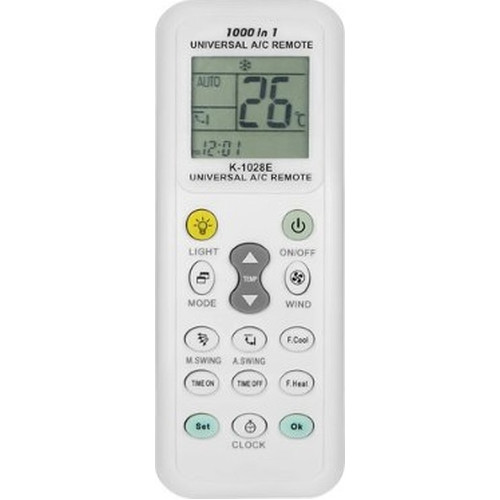 MANDO UNIVERSAL AIRE ACONDICIONADOR SAVIO K-1028