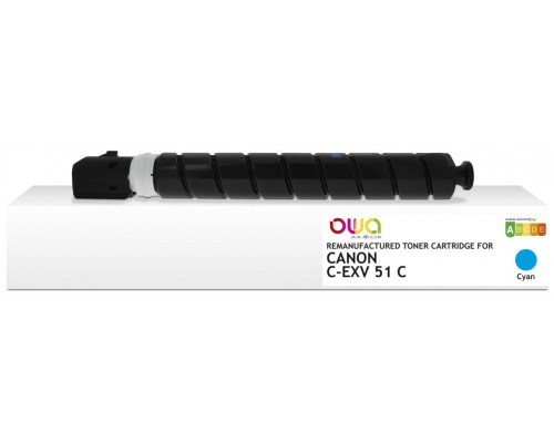 ARMOR OWA Toner Cian para CANON C-EXV 51 C