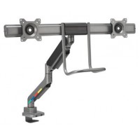 BRAZO PARA DOS MONITORES SMARTFIT ERGO CON BARRA TRANSVERSAL Y ASA HASTA 32 PULGADAS KENSINGTON K58272WW (Espera 4 dias)