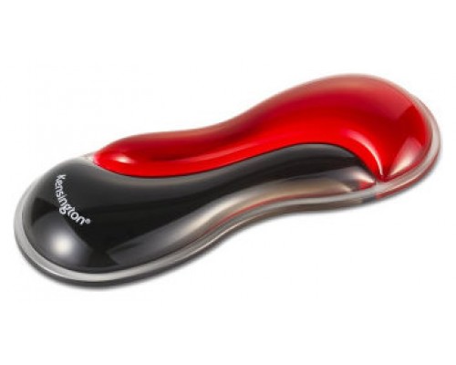 REPOSAMU&Ntilde;ECAS DUO GEL PARA RAT&Oacute;N/TRACKBALL SLIM COLOR NEGRO / ROJO KENSINGTON K62440WW (Espera 4 dias)