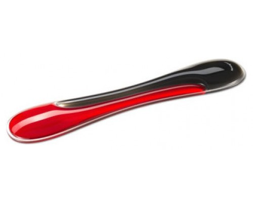 REPOSAMU&Ntilde;ECAS DUO GEL TECLADO SLIM COLOR NEGRO / ROJO KENSINGTON K62442WW (Espera 4 dias)