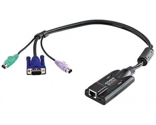 ATEN Adaptador KVM VGA PS/2 con compatibilidad de vídeo compuesto