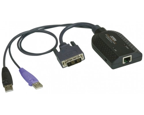 Aten KA7166-AX cable para video, teclado y ratón (kvm) Negro
