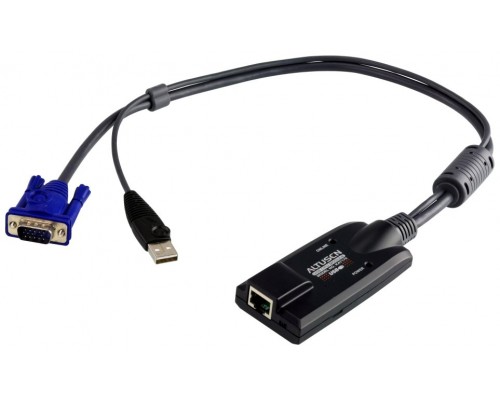 Aten KA7170 cable para video, teclado y ratón (kvm) Negro