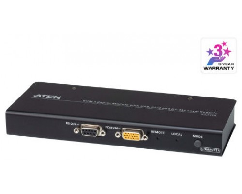 ATEN Módulo adaptador KVM con USB, PS/2 y consola local RS-232