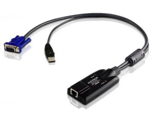 Aten Adaptador KVM VGA USB con Virtual Media