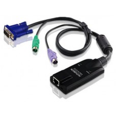 Aten KA7520 cable para video, teclado y ratón (kvm) Negro
