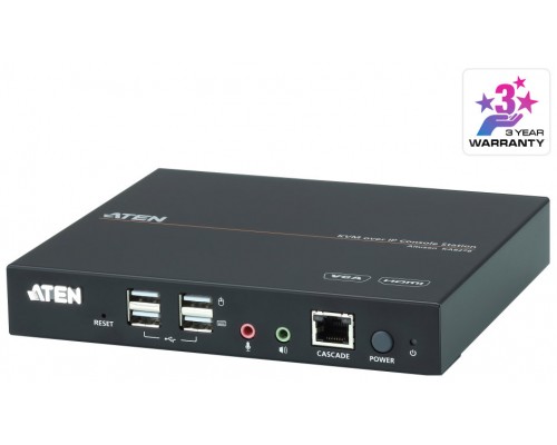 Aten Estación de consola por IP KVM VGA/HDMI dual