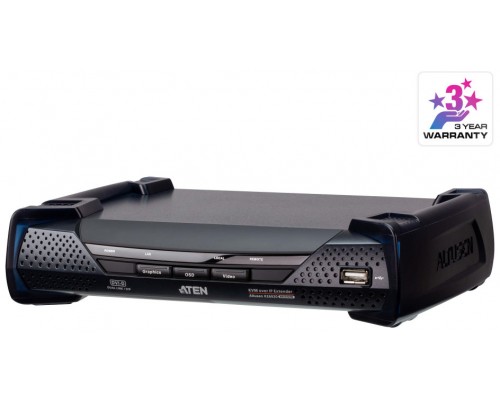 Aten Receptor KVM por IP DVI-D dual link 2K con SFP dual