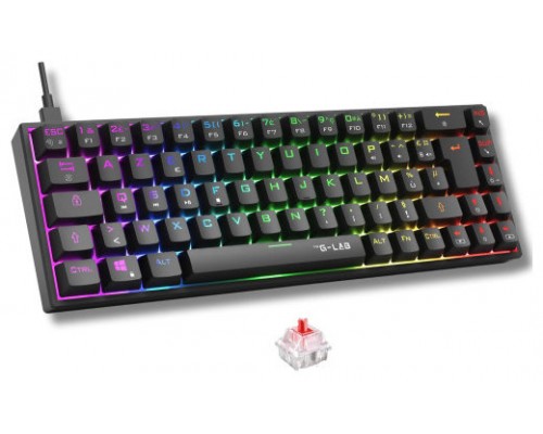 GAMING KEYBOARD MECHANICAL RED SWICH WIRED KEYZ-TITAN-B/SP