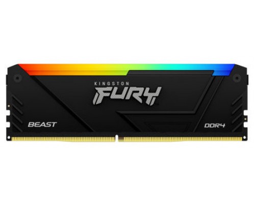 Kingston Technology FURY Beast RGB módulo de memoria 16 GB 1 x 16 GB DDR4 2666 MHz