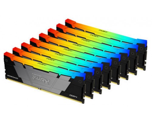 Kingston Technology FURY Renegade RGB módulo de memoria 256 GB 8 x 32 GB DDR4 3200 MHz