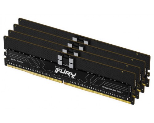 Kingston Technology FURY Renegade Pro módulo de memoria 128 GB 4 x 32 GB DDR5 4800 MHz ECC