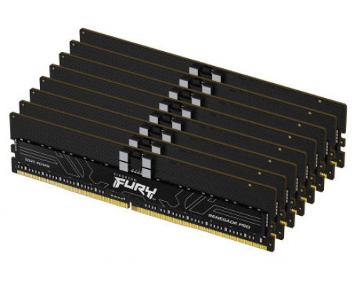 Kingston Technology FURY Renegade Pro módulo de memoria 128 GB 8 x 16 GB DDR5 4800 MHz ECC