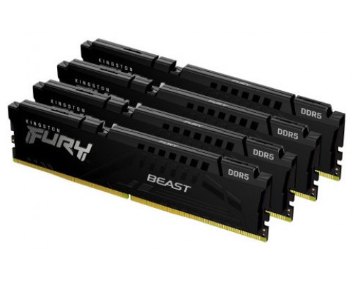 Kingston Technology FURY Beast módulo de memoria 128 GB 4 x 32 GB DDR5