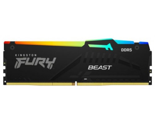 Kingston Technology FURY Beast RGB módulo de memoria 16 GB 2 x 8 GB DDR5 5600 MHz