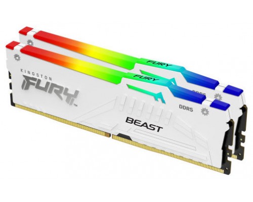 Kingston Technology FURY Beast RGB módulo de memoria 32 GB 2 x 16 GB DDR5