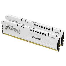 MEMORIA KINGSTON 32GB KIT2 6000MT/S DDR5 CL36   FURY BEAST WHITE EXPO - KF560C36BWE2K2-32