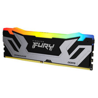 MEMORIA KINGSTON 24GB 8400MT/S DDR5 CL40 CUDIMM FURY RENEGADE RGB SILVER XMP - KF584CU40RSA-24-90MR MEMORIA KINGSTON 24GB 8400MT/S DDR5 CL40 CUDIMM FURY RENEGADE RGB SILVER XMP - KF584CU40RSA-24