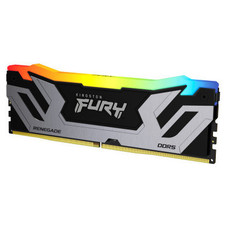 MEMORIA KINGSTON 24GB 8400MT/S DDR5 CL40 CUDIMM FURY RENEGADE RGB SILVER XMP - KF584CU40RSA-24