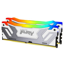 MEMORIA KINGSTON 48GB 8400MT/S DDR5 CL40 CUDIMM (KIT OF 2) FURY RENEGADE RGB WHITE XMP - KF584CU40RWAK2-48