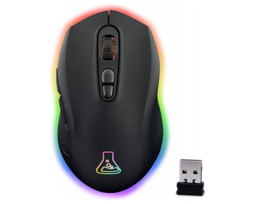 THE G-LAB ILLUMINATED RGB GAMING MOUSE WIRELESS RECARGABLE 2400 DPI (KULT-NEON)