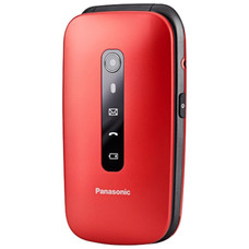 PANASONIC KXTU550EXR SENIOR PHONE 4G RED