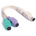 STARTECH CABLE SPLITTER 15CM PS-2 MINIDIN M A 2XH