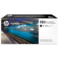 Cartucho tinta hp pagewide 981y negro