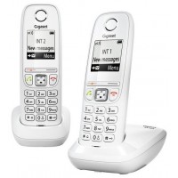 Gigaset AS405 Duo Teléfono DECT Blanco