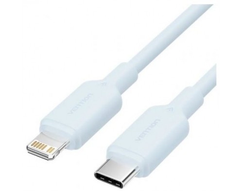 CABLE 2.0 USB-C A LIGHTNING 1 M AZUL VENTION (Espera 4 dias)