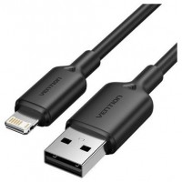 CABLE 2.0 USB A LIGHTNING 2 M NEGRO VENTION (Espera 4 dias)