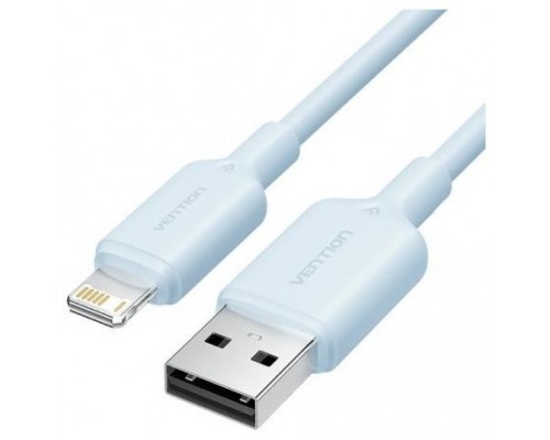 CABLE 2.0 USB A LIGHTNING 1 M AZUL VENTION (Espera 4 dias)