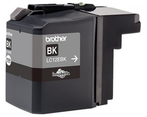 Cartucho tinta brother lc12ebk negro 2400