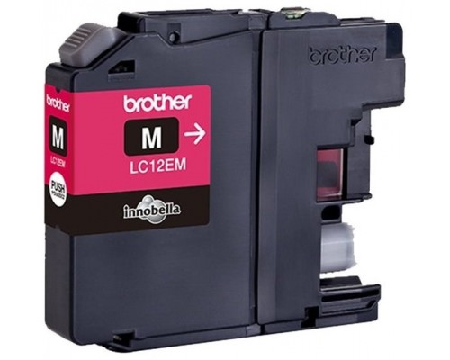 Cartucho tinta brother lc12em magenta 1200