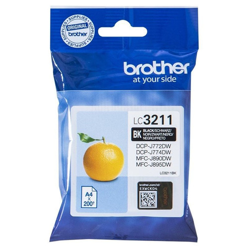 TINTA BROTHER LC3211BK DCPJ572/J772/J774/MFCJ890/J895