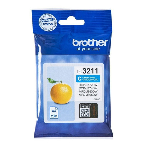 Cartucho tinta brother lc3211c cian 200-MR2 Cartucho tinta brother lc3211c cian 200