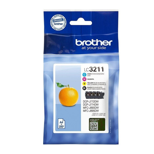Pack cartuchos tinta brother lc3211val negro-MR7 Pack cartuchos tinta brother lc3211val negro