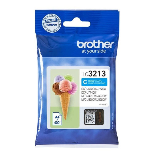 Cartucho tinta brother lc3213c cian 400-MR2 Cartucho tinta brother lc3213c cian 400
