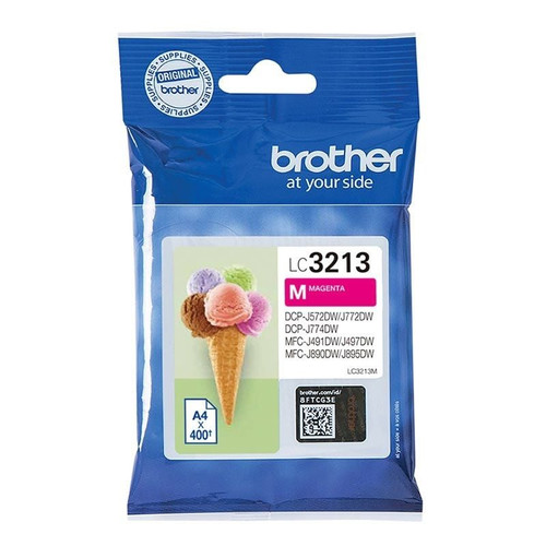 Cartucho tinta brother lc3213m magena 400-MR2 Cartucho tinta brother lc3213m magena 400